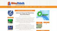 Desktop Screenshot of akbartehnik.com